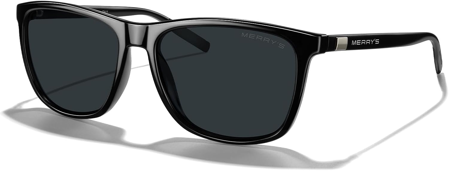 MERRY'S Unisex Polarized Aluminum Sunglasses Vintage Sun Glasses For Men/Women S8286