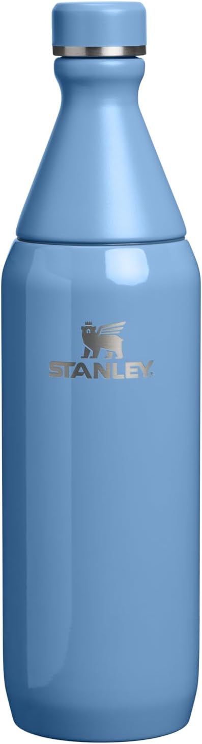 STANLEY All Day Slim Bottle, 20 oz, Blue Sky Gloss