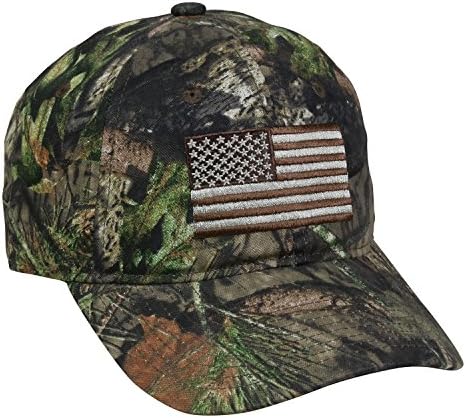 Outdoor Cap Men's Camouflage Americana Cap, One Size