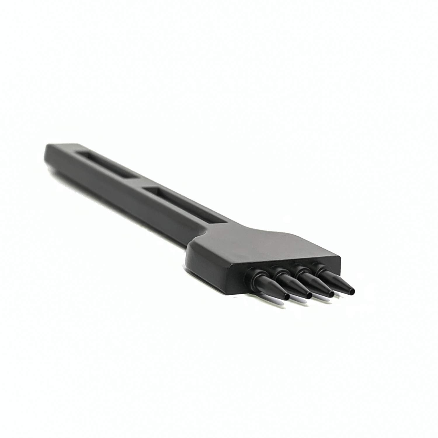 5mm 2/4/6 Claw Tooth Leather Stitching Chisels Round Hole Punching Tool Set for DIY Leather Craft