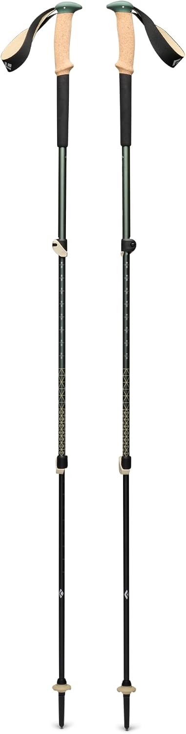 BLACK DIAMOND Trail Trekking Poles (Pair), Lightweight, Aluminum, Hiking