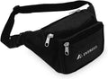 Everest Signature Waist Pack - Large, Black, One Size,044XLD-BK
