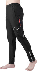 ROCKBROS Men's Cycling Pants, Windproof Quick Dry Bike Pants with Pockets