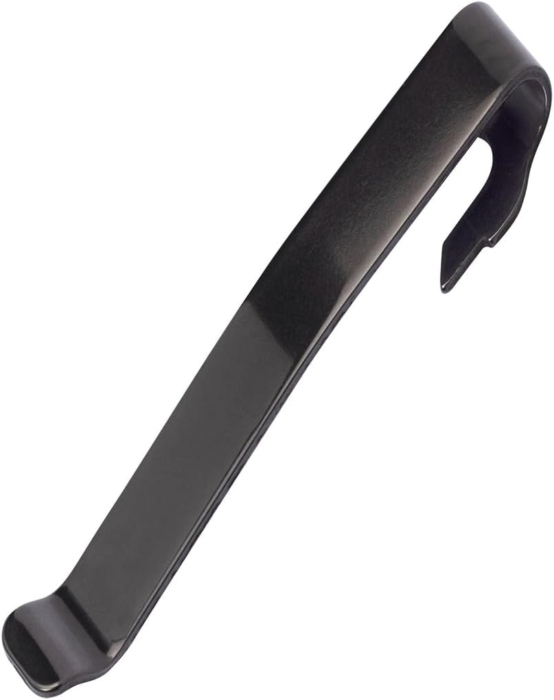 LEATHERMAN Quick-Release Pocket Clip, Wave, Charge and Surge, Black PVD