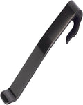 LEATHERMAN Quick-Release Pocket Clip, Wave, Charge and Surge, Black PVD