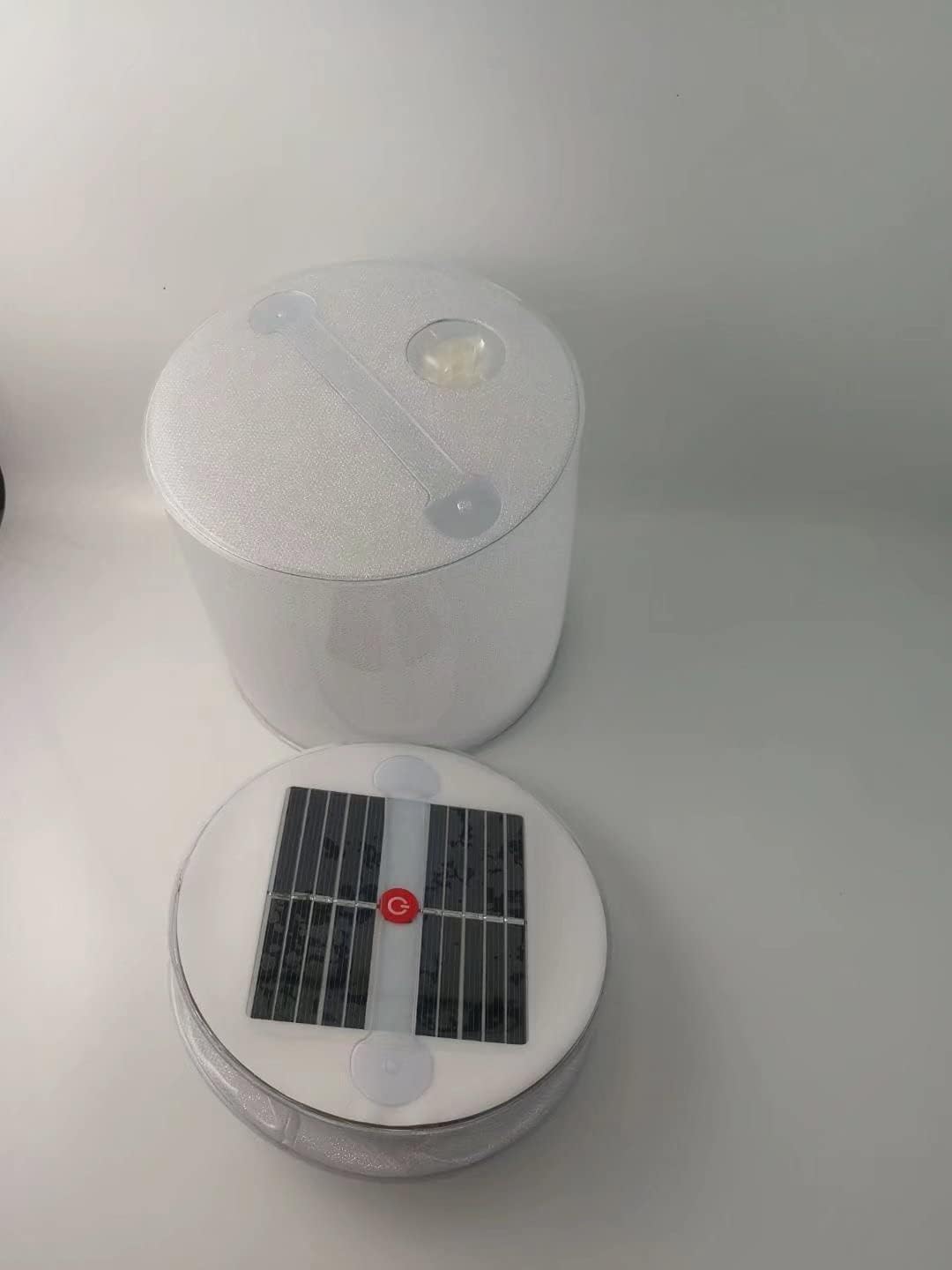 Solar Inflatable Lights 2 Pack Outdoor Camping Tent Lantern Waterproof Solar Powered Led Light Survival Emergency Lantern for Camping Travel