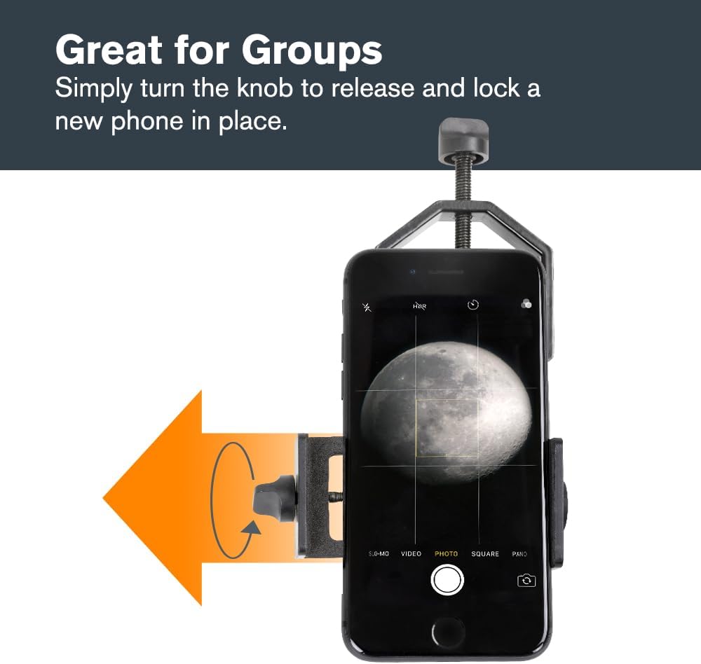 Celestron Basic Telescope Eyepiece Smartphone Adapter
