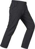 SPOSULEI Mens Lightweight Cargo Hiking Outdoor Quick Dry Work Tactical Pants 6 Pockets Water Resistant Fishing Travel Pants