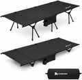 Overmont Portable Camping Cot for Adults - 7075 Aluminum Height Adjustable