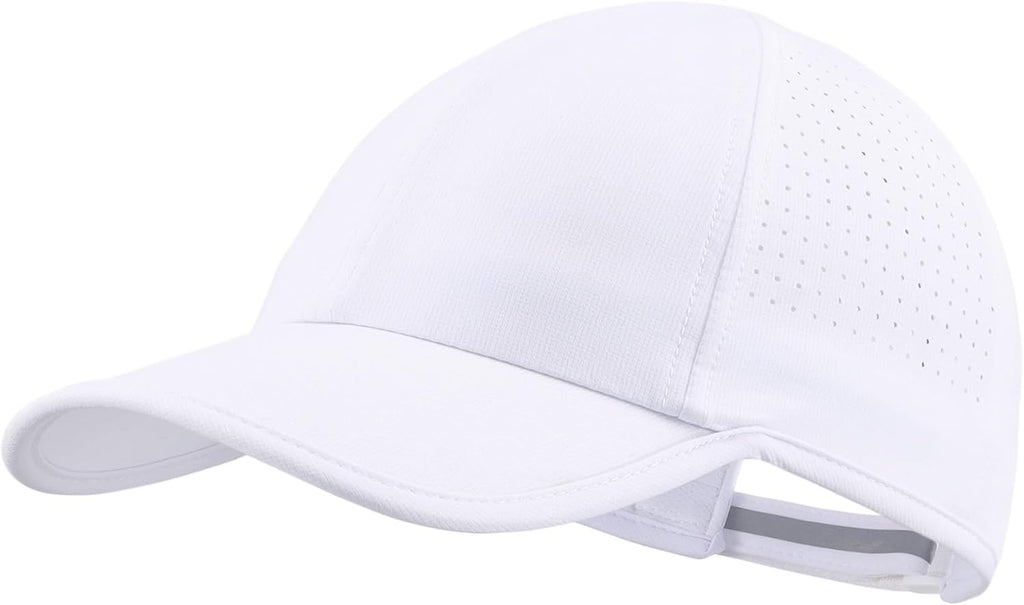 Home Prefer UPF50 Sun Hat for Men Women Reflective Water Repellent Quick Dry Baseball Cap Golf Running Outdoor Sport Hat