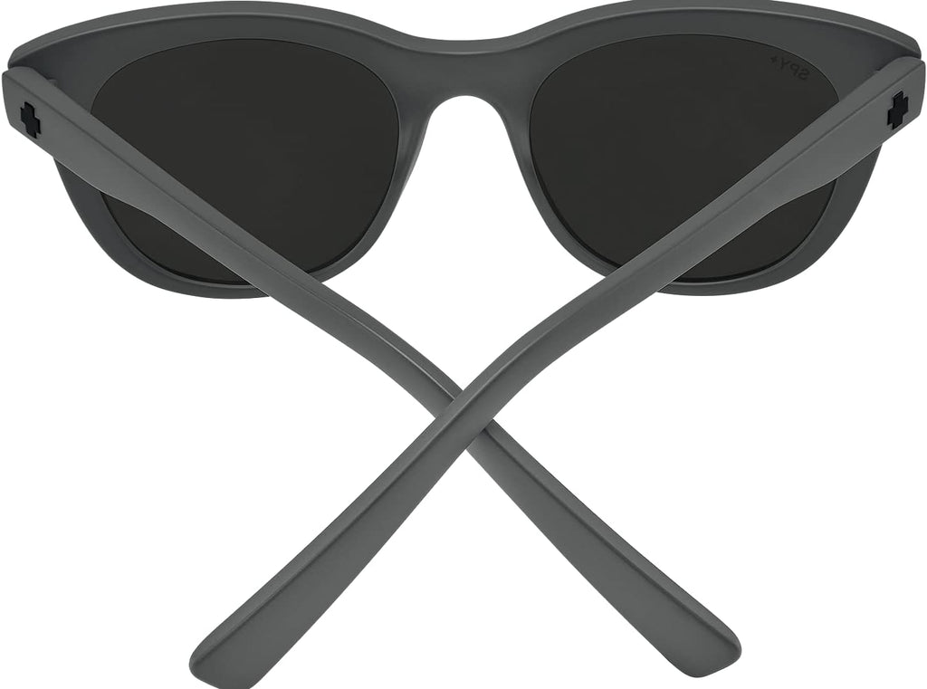 Spy Optic Boundless, Round Cat-Eye Sunglasses, Color and Contrast Enhancing Lenses