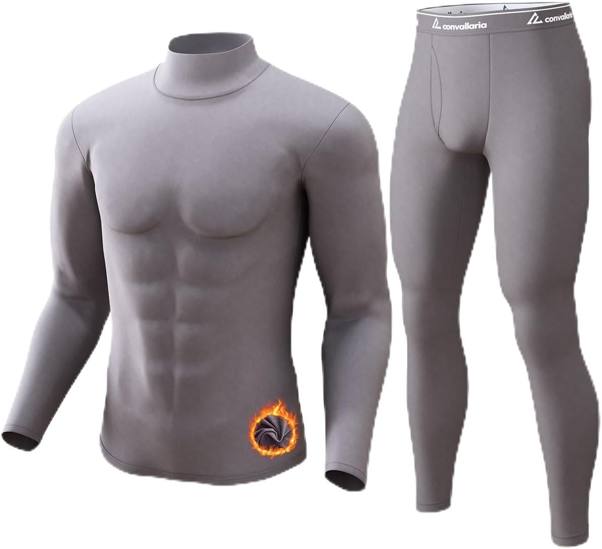Thermal Underwear Long Johns for Men Cold Weather Base Layer Set