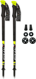 Fizan Compact Pro - 6.1 oz Ultralight Adjustable Trekking Poles for Trail Running and Hiking
