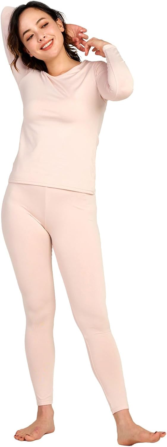 LAPASA Women's Thermal Underwear Set Light/Mid/Heavy Weight L17/ L41/L44