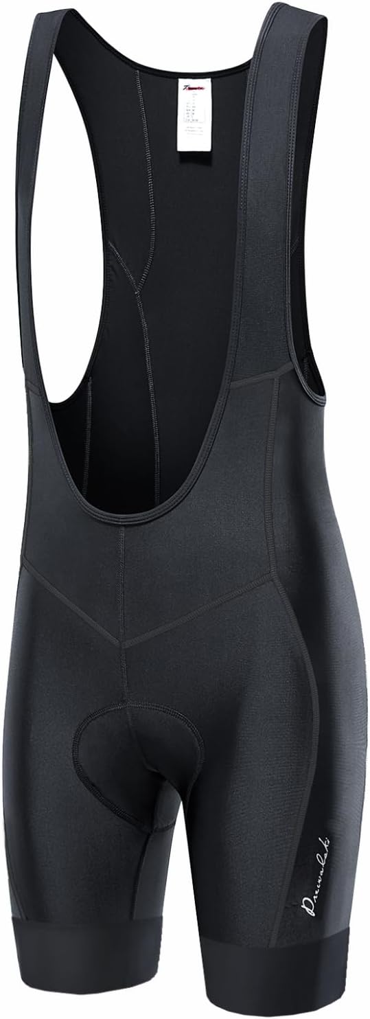 Przewalski Men’s 3D Padded Cycling Bib Shorts Bicycle Biking Bib Tights