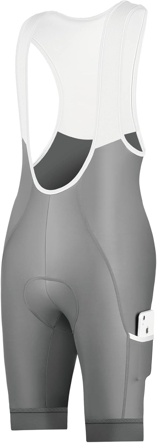 CEROTIPOLAR Men's Cycling Bib Shorts with 4D MaxCool Pad, Ergonomic Cut