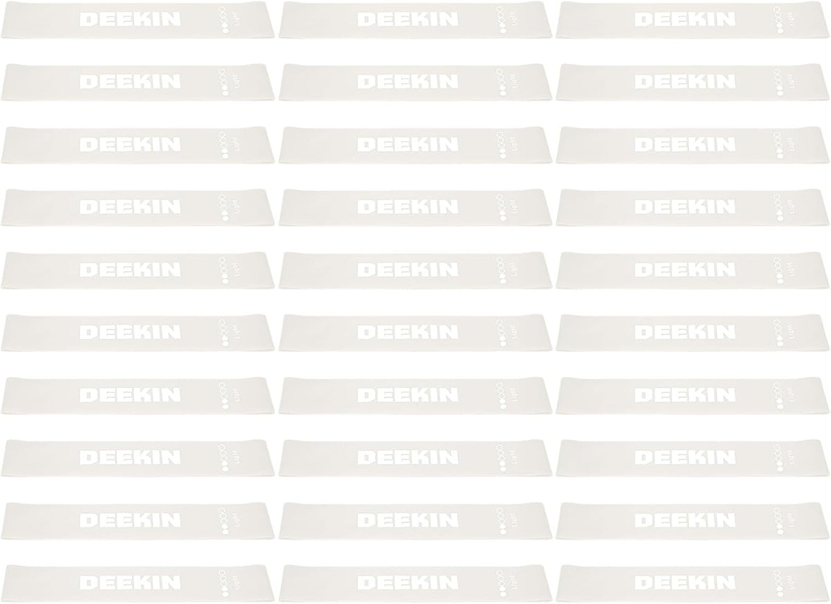 DEEKIN 30 Pcs Resistance Exercise Bands Bulk