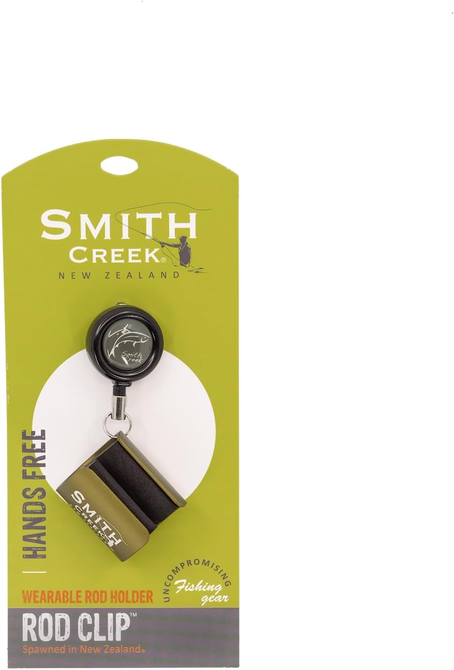 Smith Creek Rod Clip with Zinger
