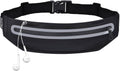 Running Belt Fanny Pack, Running Waist Pack for Women & Men USA Patented Hands-Free Reflective Runner Pouch Belt Fitness Workout Bag No-Bounce Adjustable Sport Travel Fanny Pack Cell