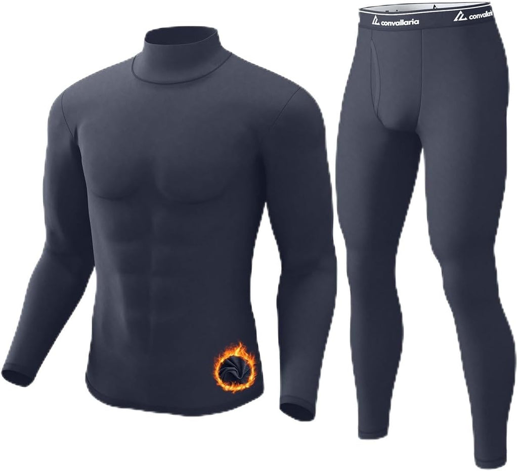 Thermal Underwear Long Johns for Men Cold Weather Base Layer Set