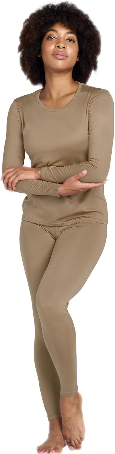 LAPASA Women's Thermal Underwear Set Light/Mid/Heavy Weight L17/ L41/L44