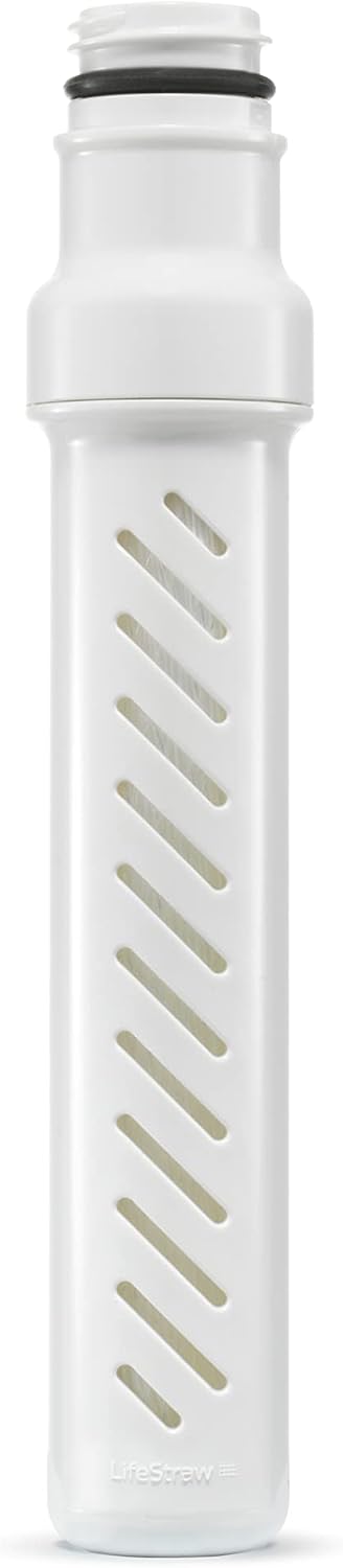 LifeStraw Go Series Water Bottle Filter Replacement, White, 1PK