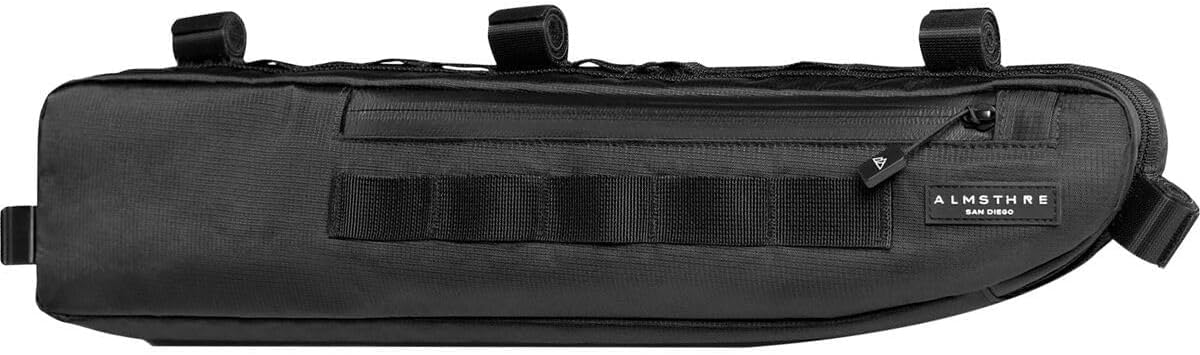 ALMSTHRE Bike Frame Bag | Weather-Resistant, Waterproof Zippers & Dual-Sided Access for Road, MTB, and Ebike Frames