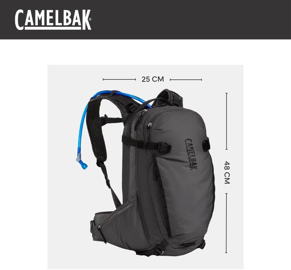 CamelBak HAWG 20 Bike Hydration Pack 100oz, Asphalt
