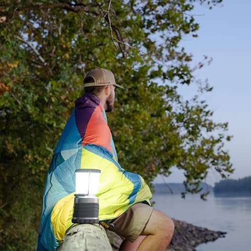 ust Duro Lantern with 30-Day Run time, Low and high Light, Water Resistant, Aluminum, for Camping, Hiking, and Outdoors