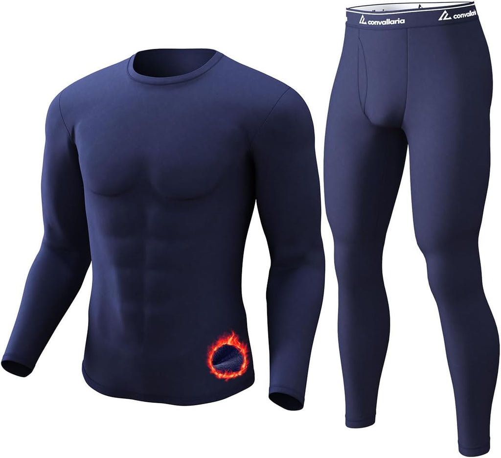 Thermal Underwear Long Johns for Men Cold Weather Base Layer Set
