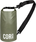 COR Surf Floating Waterproof Dry Bag 3L | 5L |10L | 15L Roll Top Sack Keeps Gear Dry for Kayaking, Rafting, Boating, Swimming, Camping, Hiking, Beach, Fishing