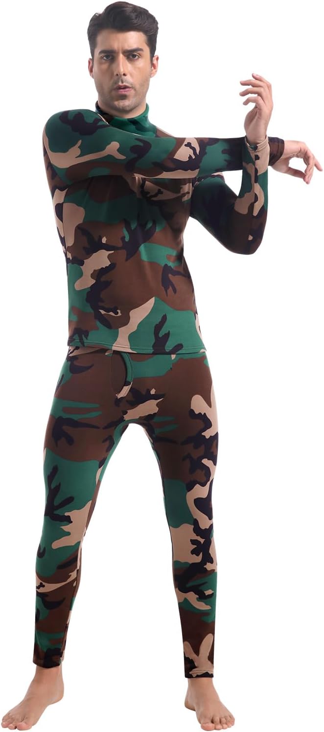 Thermal Underwear Long Johns for Men Cold Weather Base Layer Set