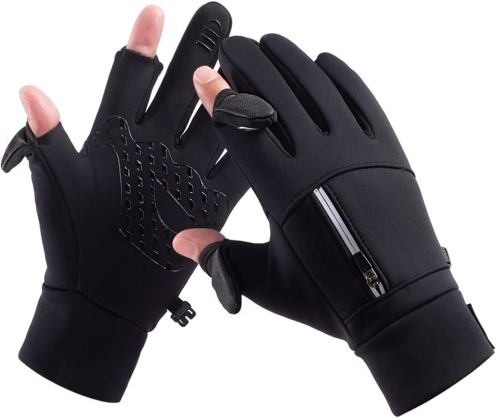 Winter Gloves for Men Women - Waterproof Glove Thermal Warm Gloves for Cold Weather Snow Sport Glove for Work, Running, Cycling, Driving, Driving