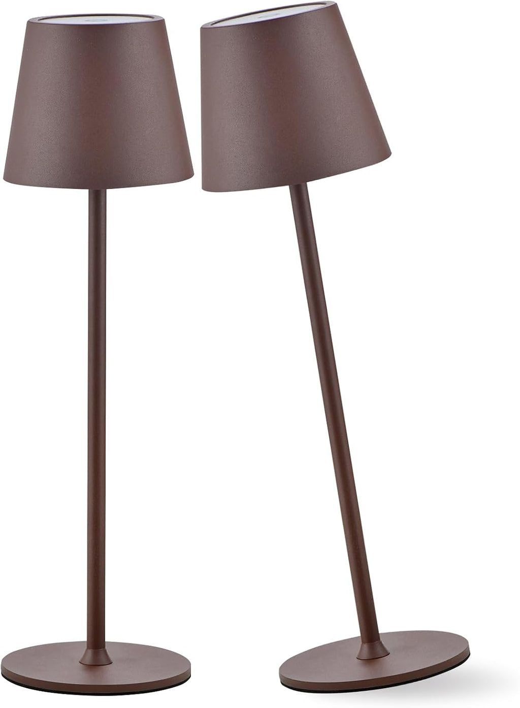 2 Pack Cordless Table Lamp,Portable LED Desk Lamp, 6000mAh Battery Operated, 3 Color Stepless Dimming Up, for Restaurant/Bedroom/Bars/Outdoor Party/Camping/Coffee Shop Night Light