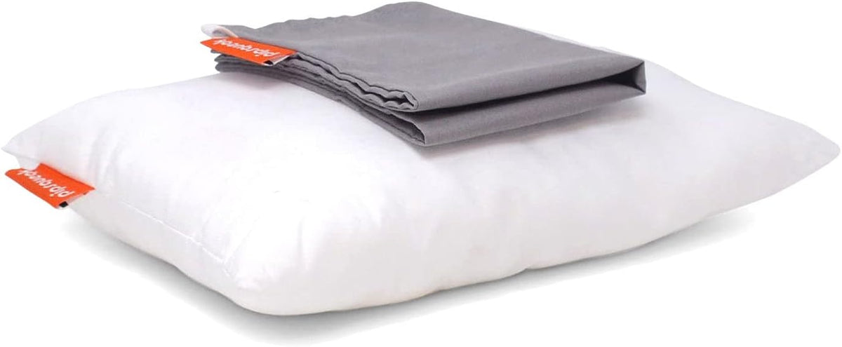 Pipsqueak Pillow - Small, Mini, Tiny - 11 x 7 in - Perfect for Travel, Cars, Airplanes, Camping, Dogs, Toddlers, Kids, Lumbar, Knees and Neck - Ages 2 Yrs and Up