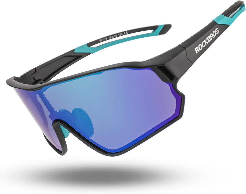 ROCKBROS Polarized Sports Sunglasses Anti-Glare HD Cycling Sun Glasses