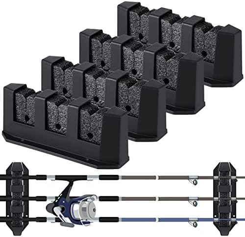 Sratte 4 Pcs Rod Holders for Fishing Boat Wall Mount