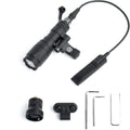 NOBUHIRO NOB#340A 540 Lumens Tactical Flashlight, 2 Rotating Base, 2 Switches