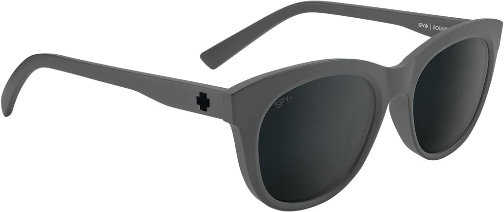 Spy Optic Boundless, Round Cat-Eye Sunglasses, Color and Contrast Enhancing Lenses