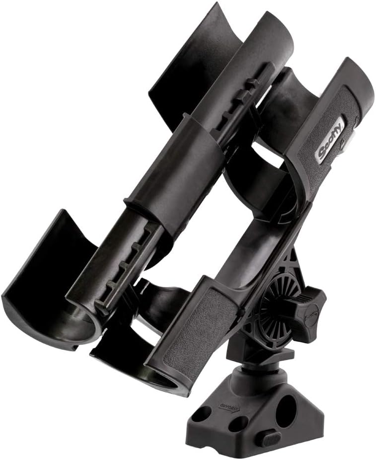 Scotty 0400-BK Rod Holder, Orca W/0241 Side/Deck Mount