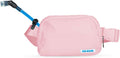 HY-FAN Kenai Hydration Cross Body with Bladder, 17oz BPA-Free, Hands-Free Design, Secure Pockets, Ideal for Travel, Daily Use and More (Pink)
