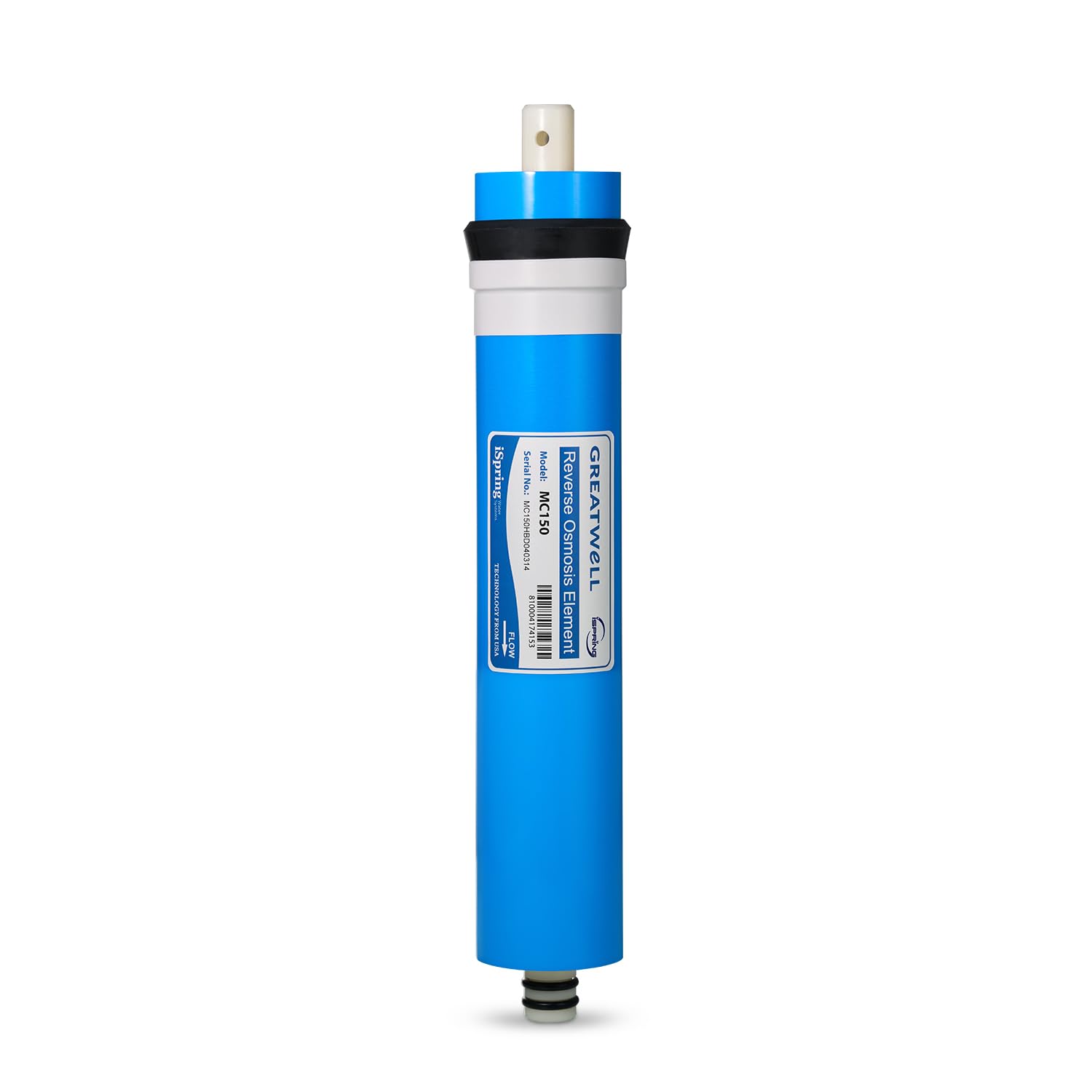 iSpring F7D 1-Year Reverse Osmosis Water Filter Replacement Cartridge Pack for 5-Stage De-ionization RO Water Filter Systems, Fits iSpring RCC1D & RCC1DP, 7 Count (Pack of 1)