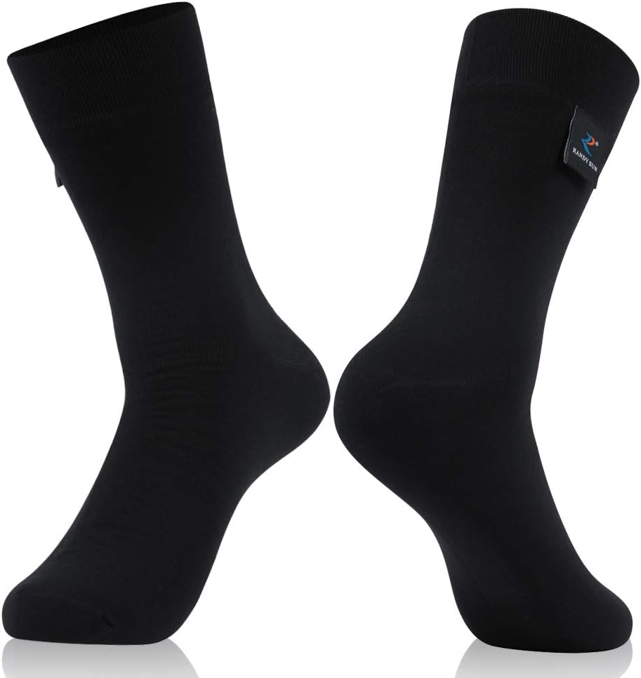 RANDY SUN Waterproof Breathable Socks, [SGS Certified] Unisex Skiing Trekking Hiking Wading Trail Socks