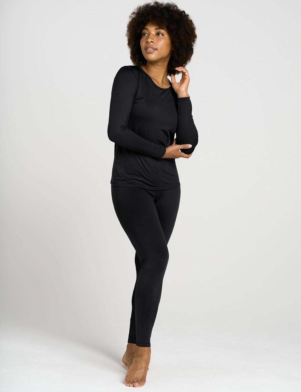 LAPASA Women's Thermal Underwear Set Light/Mid/Heavy Weight L17/ L41/L44