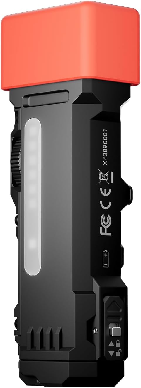 WUBEN X4 Flashlight Rechargeable,Compact EDC Light with RGB Lighting
