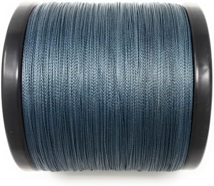 Reaction Tackle Braided Fishing Line - Pro Grade Power Performance for Saltwater or Freshwater Fish - Colored Fishing Line Braid for Extra Visibility