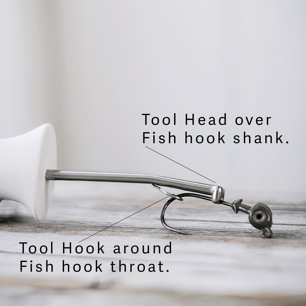 Human Fish Hook Removal Tool. The Only Ambidextrous Ergonomically Designed Human Fish Hook Removal Tool.