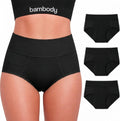 Bambody Absorbent Period Panties - Bamboo Rayon - Period Underwear for Women and Teens - All Day Long Protection - High Waist