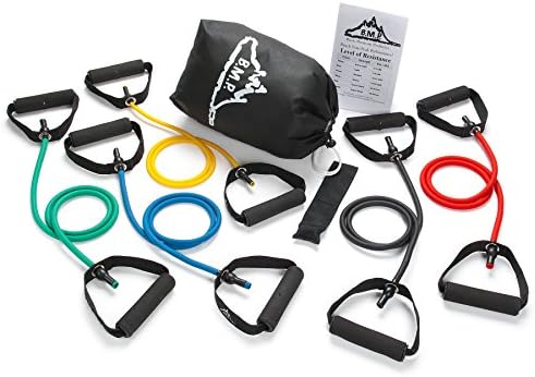 Black Mountain Products Resistance Band Set (Five Bands Included)