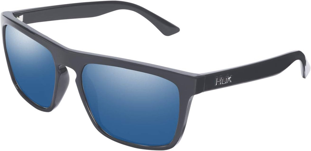 HUK Sunglasses, Polarized Lens Eyewear with Performance Frames, Fishing, Sports & Outdoors Sunglasses